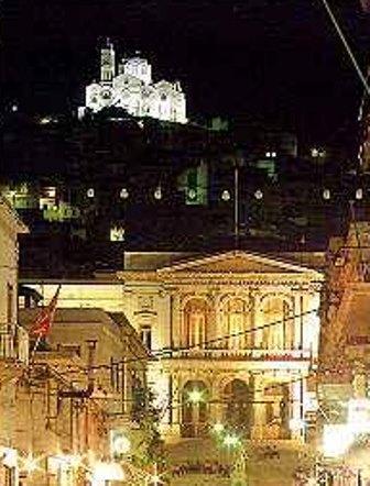 Syros Night view