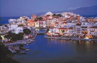 Aghios Nikolaos Crete Harbor