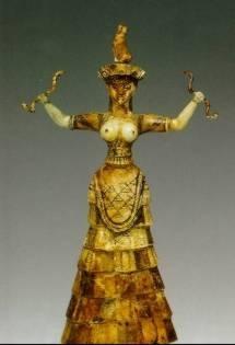 Crete, Heraklion Knossos Fertility Goddess