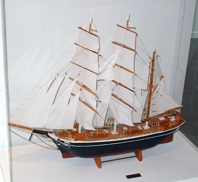 Galaxidi Nautical Museum: Sailing Ship Model