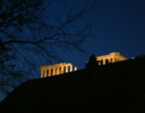 Athens Acropolis at Night
