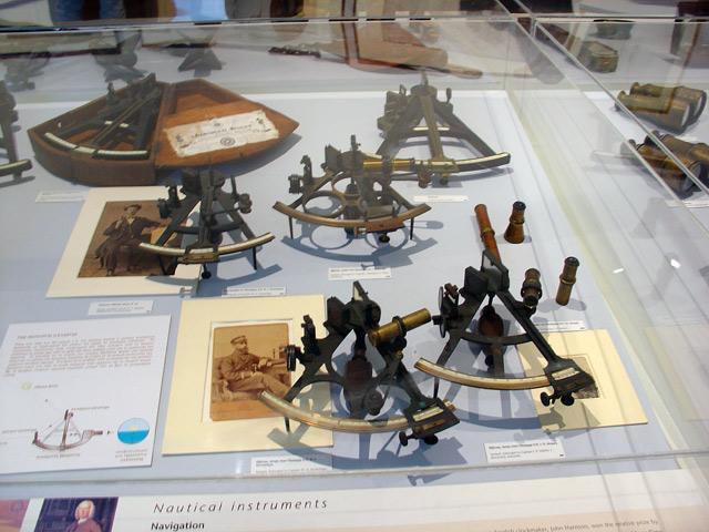 Galaxidi Nautical Museum: Navigational Instruments - Sextants