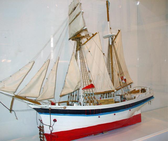 Galaxidi Nautical Museum: Sailing Ship Model