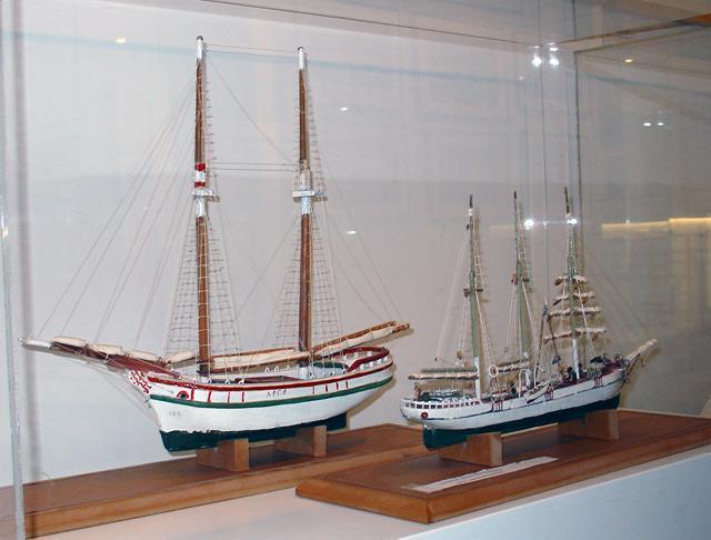 Galaxidi Nautical Museum: Sailing Ship Models